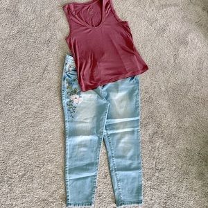 Kensie ankle jeans